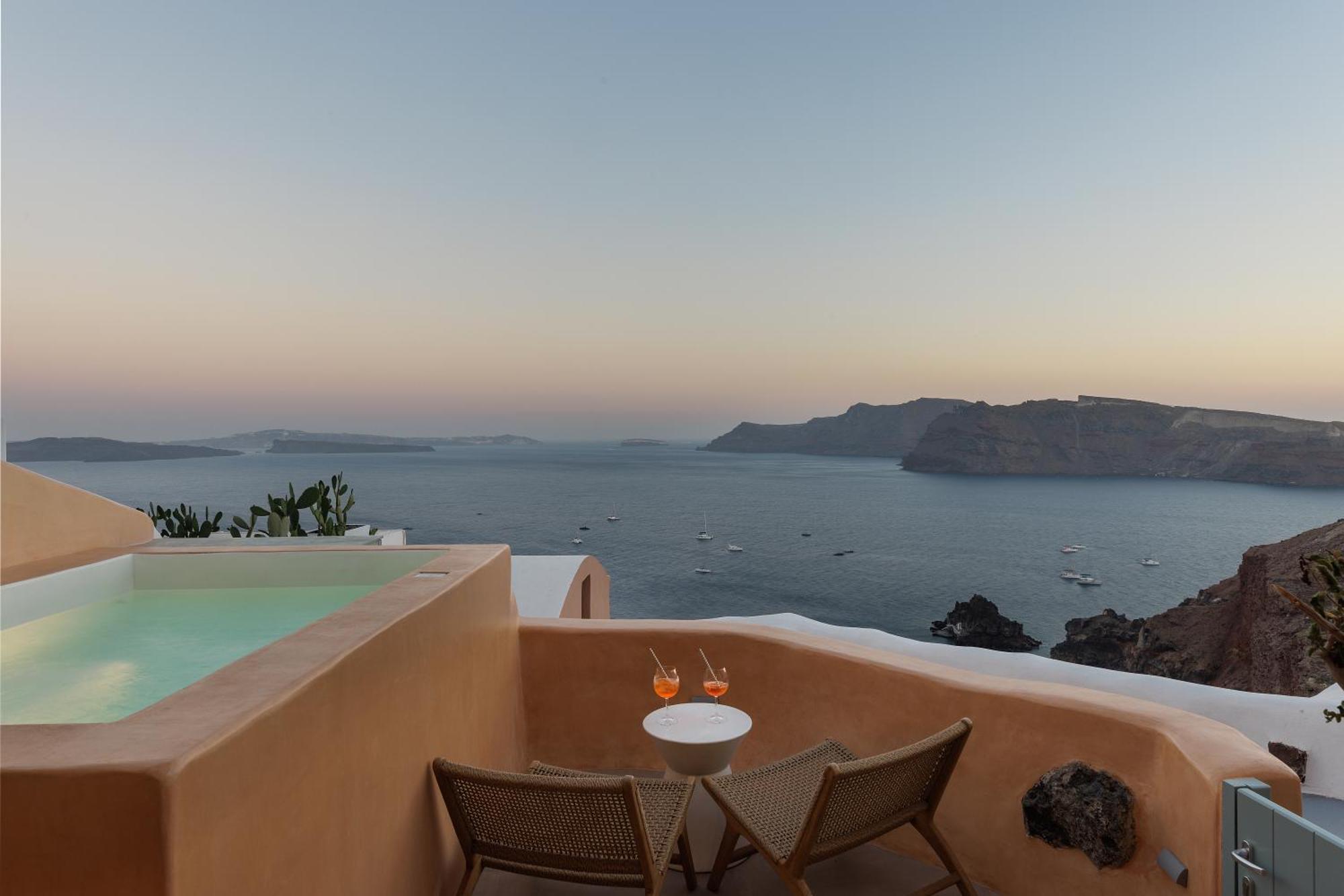 Annouso Villa With Hot Tub By Caldera Houses Oia  Exterior foto