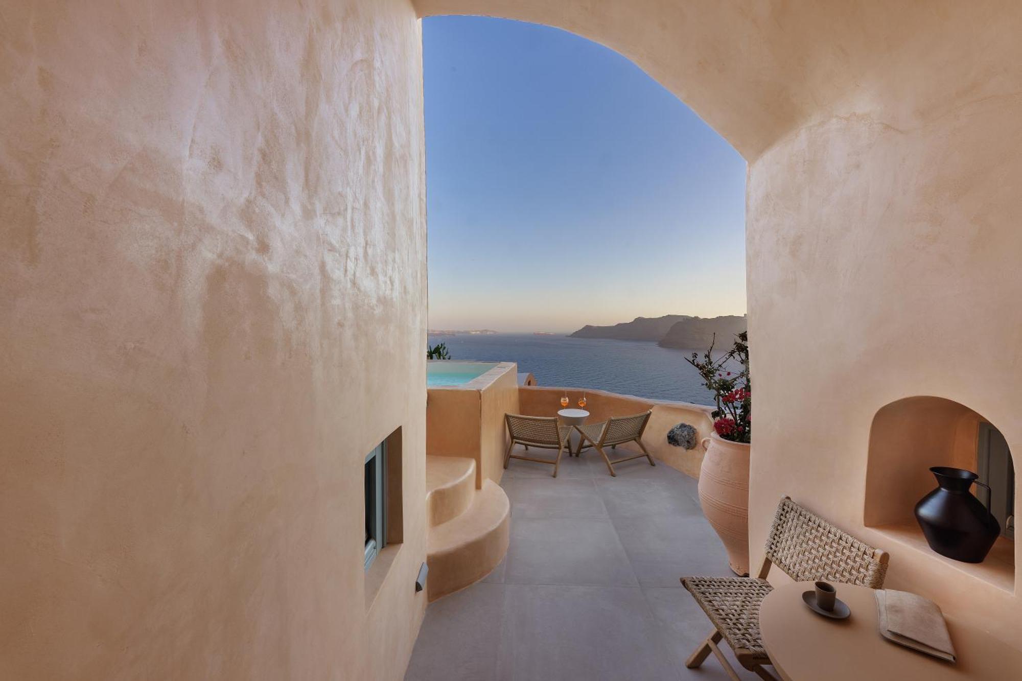 Annouso Villa With Hot Tub By Caldera Houses Oia  Exterior foto