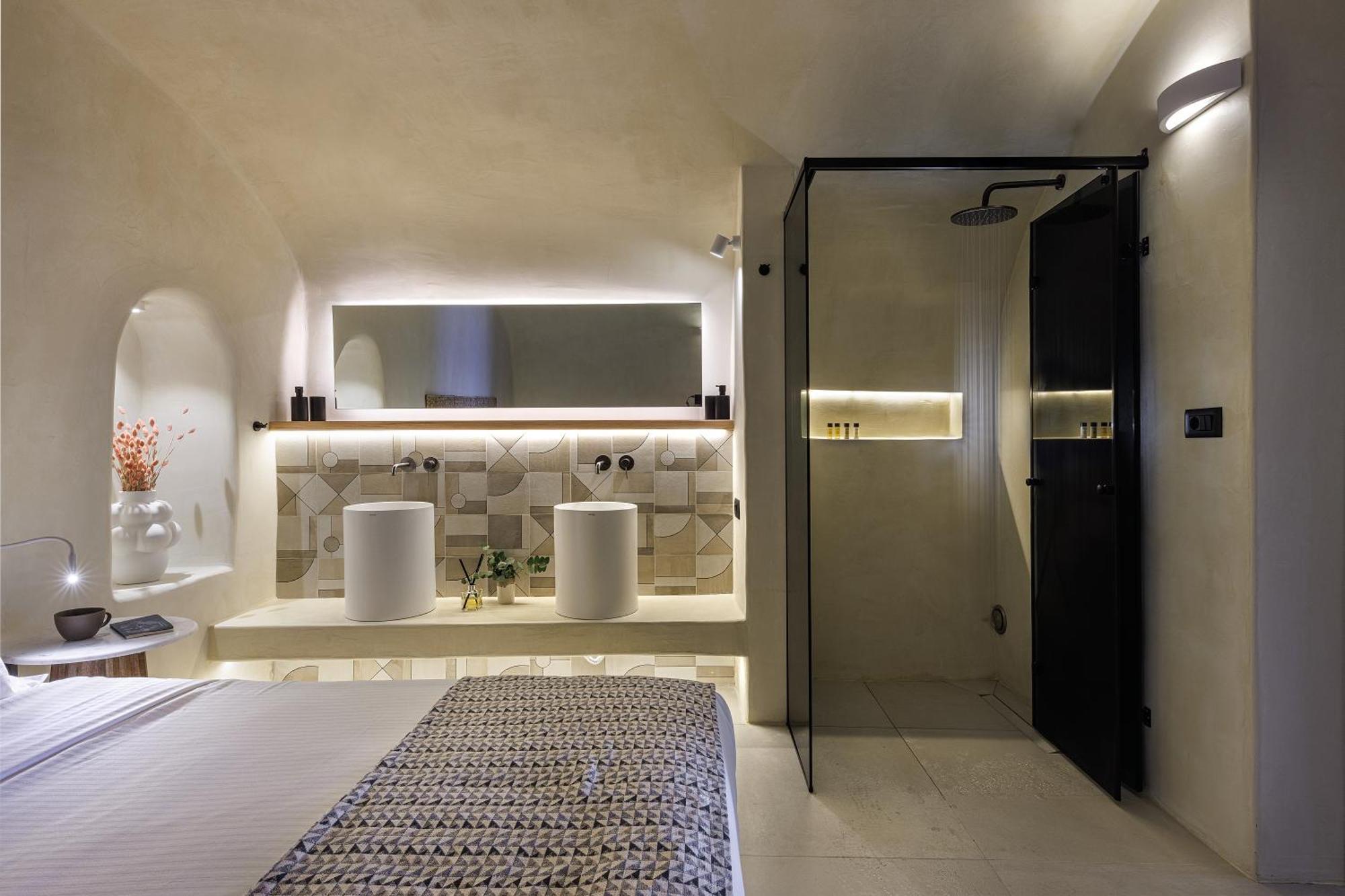 Annouso Villa With Hot Tub By Caldera Houses Oia  Exterior foto
