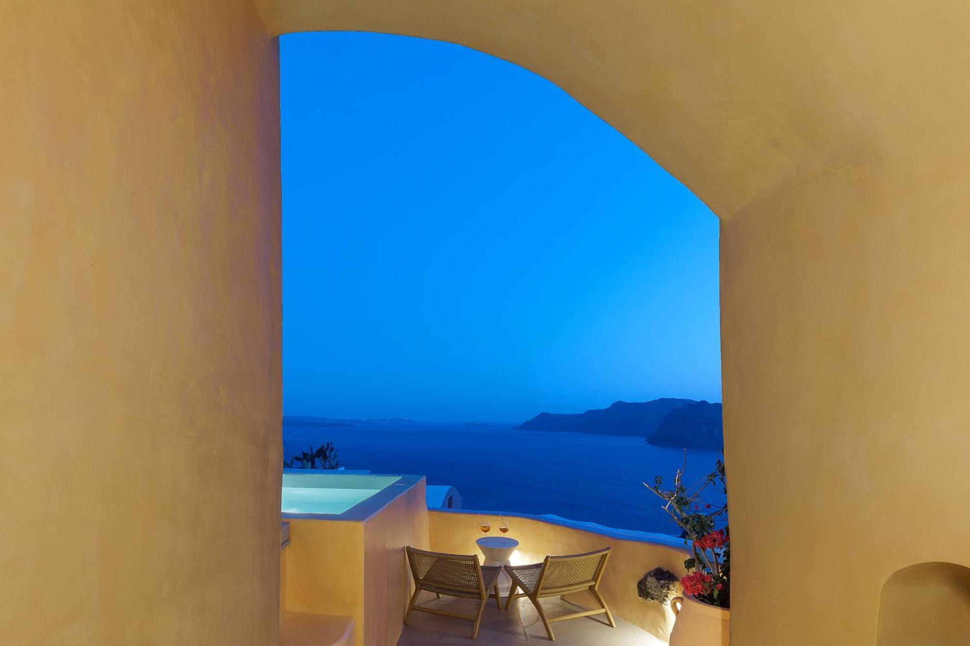 Annouso Villa With Hot Tub By Caldera Houses Oia  Exterior foto