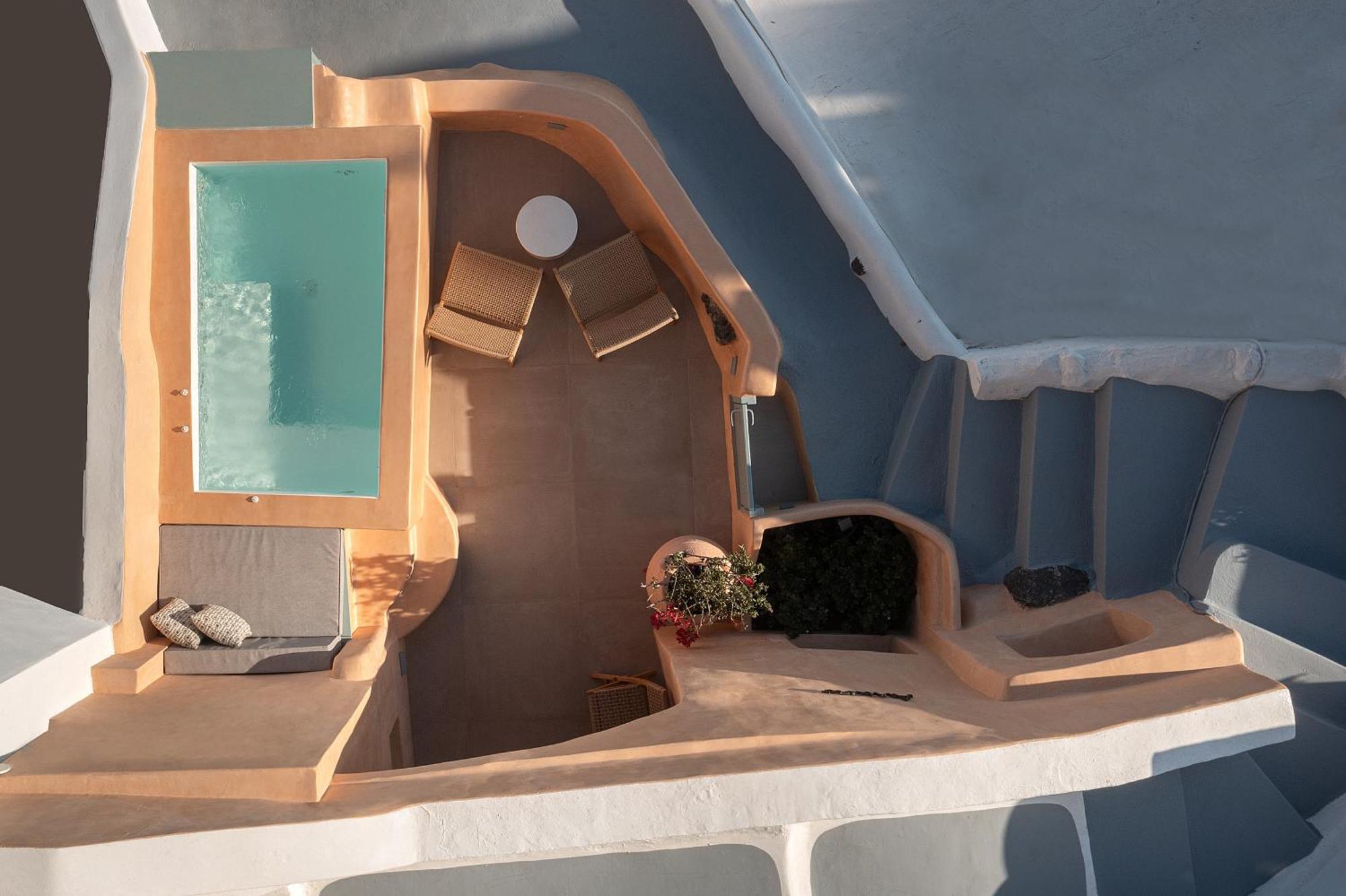 Annouso Villa With Hot Tub By Caldera Houses Oia  Exterior foto